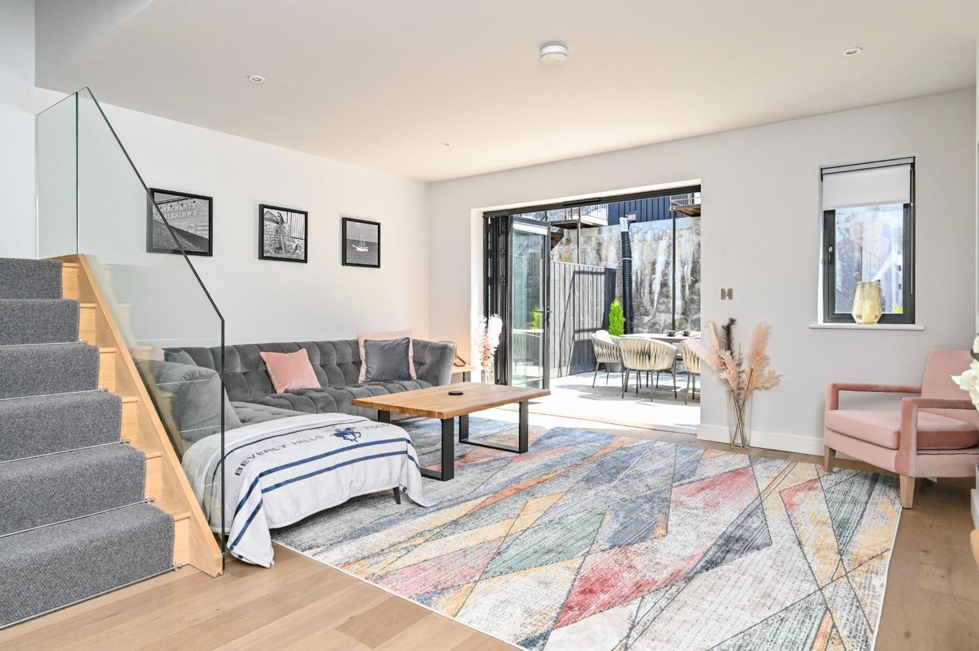 Vila 1 The Nest - Luxury Modern House Nr Beach & Bars With Sea Views & Free Parking Charlestown  Exteriér fotografie
